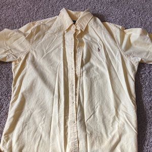 Yellow Polo Button Down